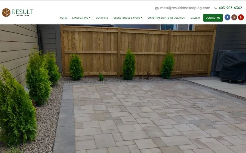 Result Landscaping