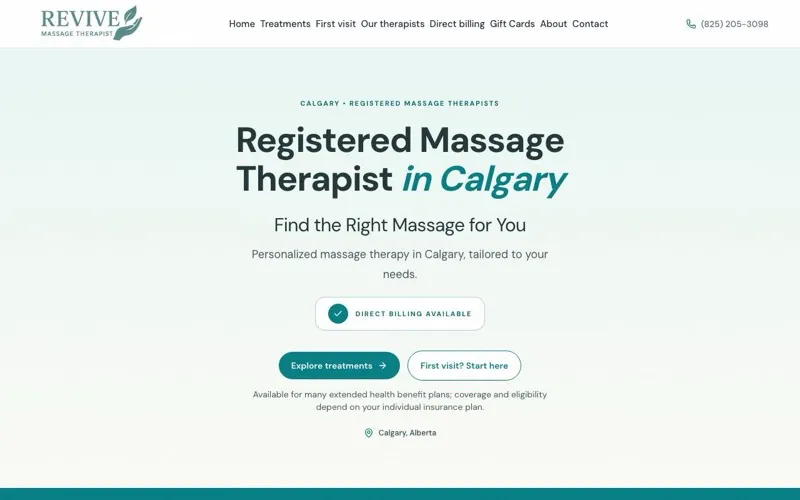 Revive Massage Therapist