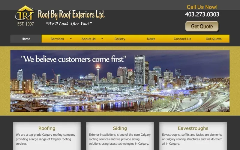 Roof By Roof Exteriors Ltd.