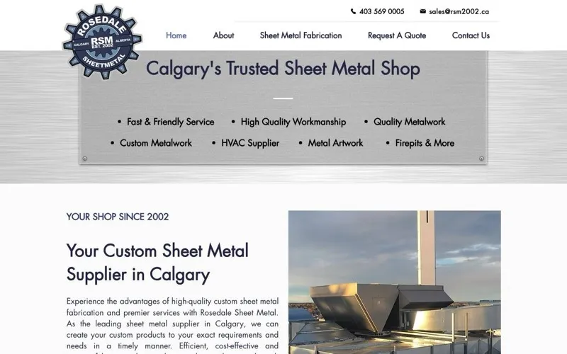 Rosedale Sheet Metal Ltd.