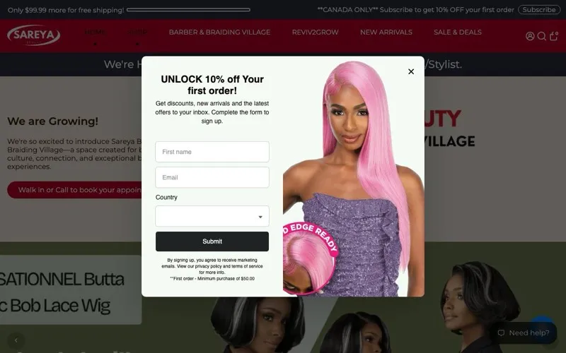 Sareya Beauty Supply Inc.