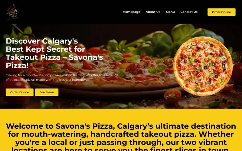 Savona’s Pizza