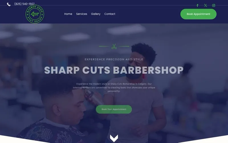 Sharp Cuts Barbershop Calgary