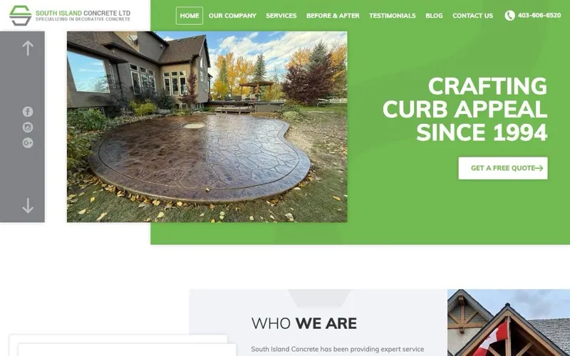South Island Concrete Calgary AB- Concrete
