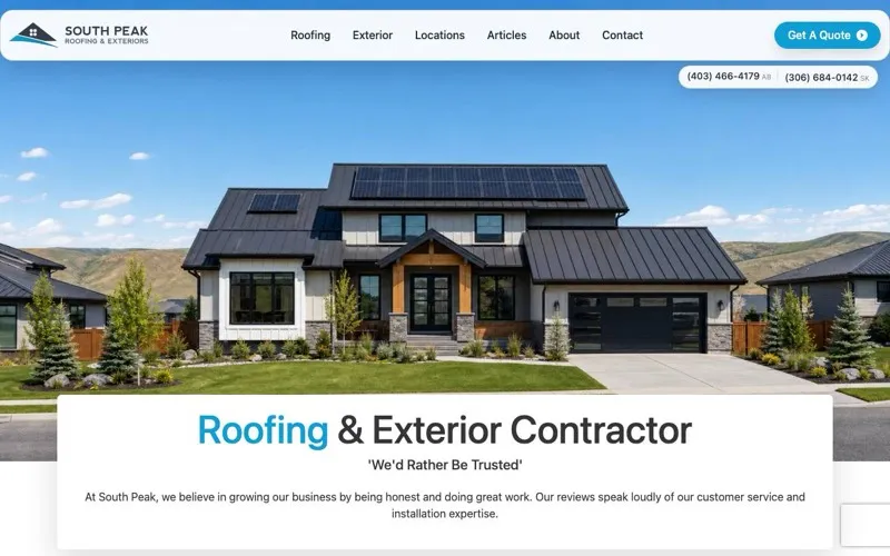 South Peak Roofing & Exteriors