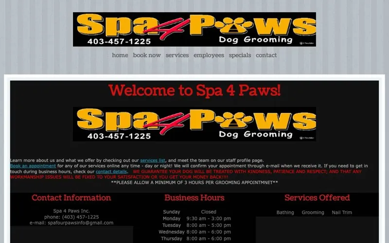 Spa 4 Paws