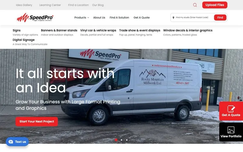 SpeedPro Signs Calgary NE