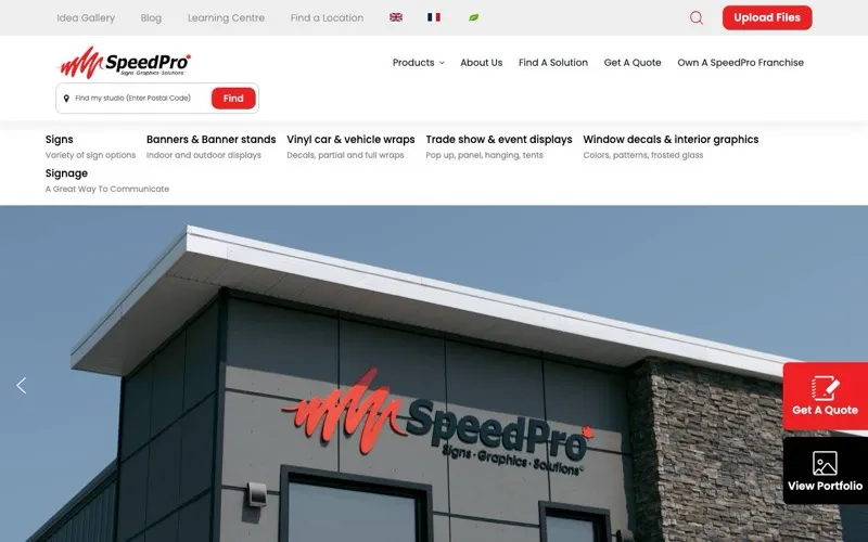 Speedpro Signs Downtown Calgary