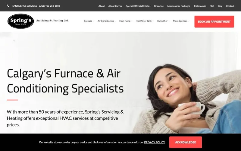 Spring's Servicing & Heating Ltd