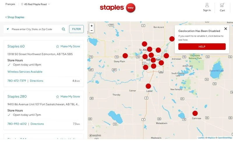 Staples