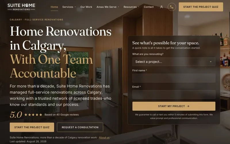 Suite Home Renovations Inc.