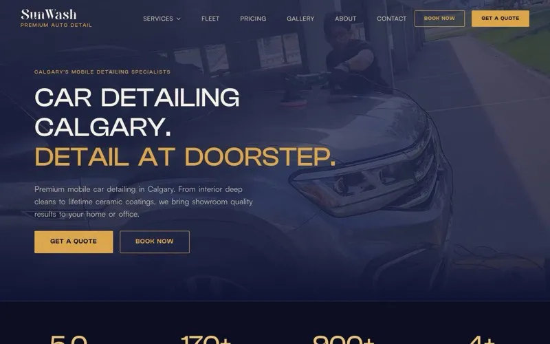 SunWash Mobile Auto Detailing Calgary