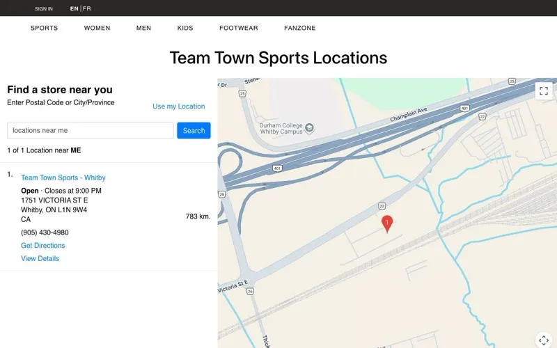 Team Town Sports - Market Mall