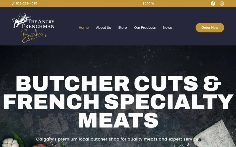 The Angry Frenchman Butcher