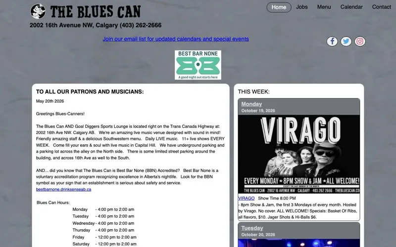 The Blues Can