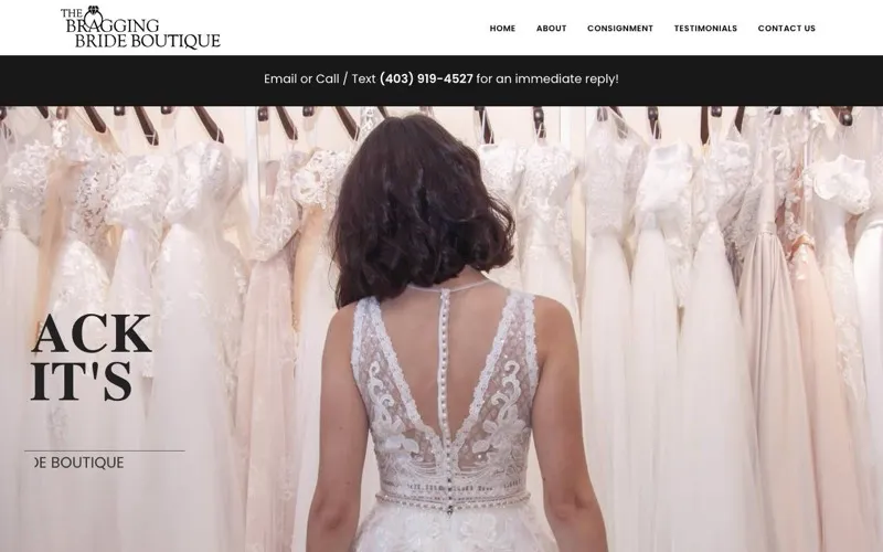 The Bragging Bride Boutique