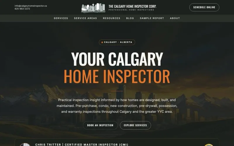 The Calgary Home Inspector Corp.