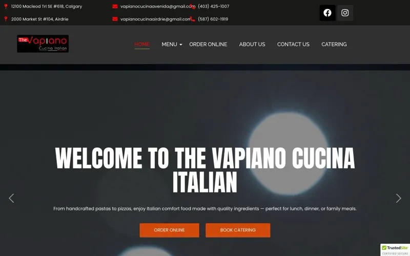 The Vapiano Cucina Italian(Pizzeria)