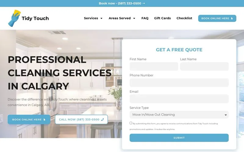 Tidy Touch Cleaning