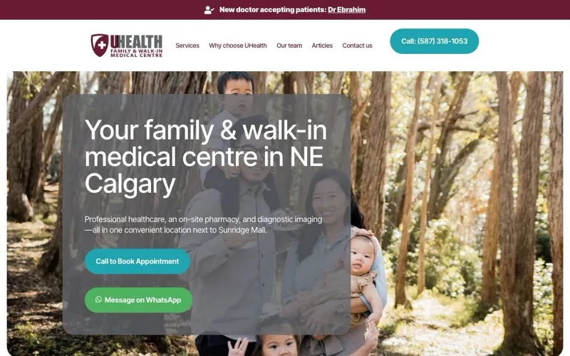 UHealth Family and Walk-in Medical Centre