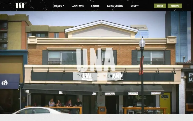UNA pizza + wine Calgary: 17th Ave