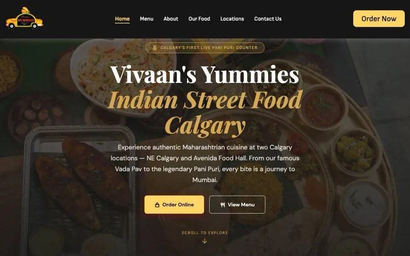 Vivaan's Yummies Indian Street Food