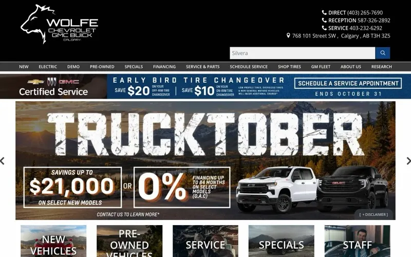Wolfe Calgary - Chevrolet GMC Buick