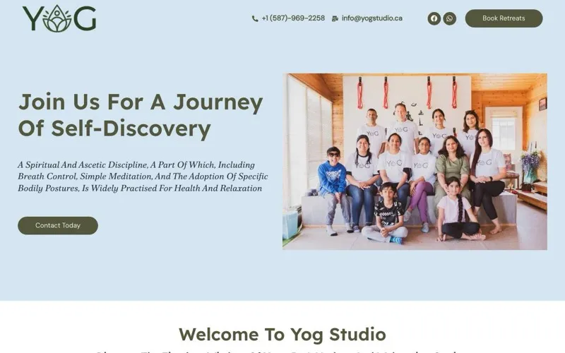 Yog Studio -Yoga Retreats, Yoga Classes