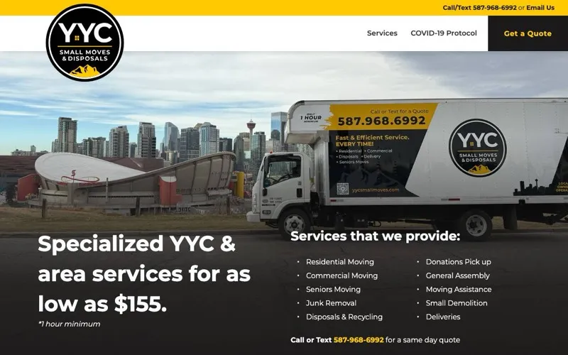 YYC Small Moves & Disposals
